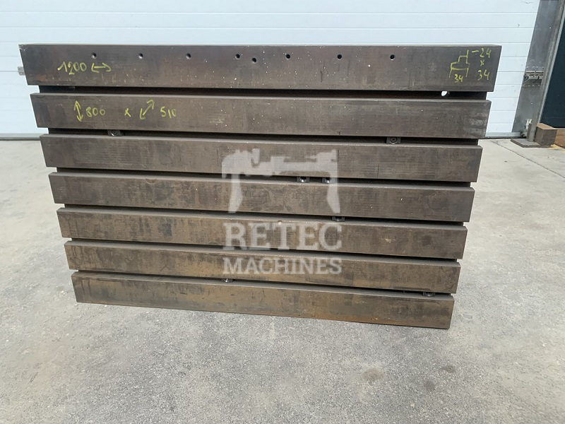 Cast angle plate 1200 x 800 x 510 mm